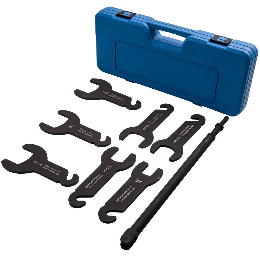 Pneumatic fan deals clutch wrench set