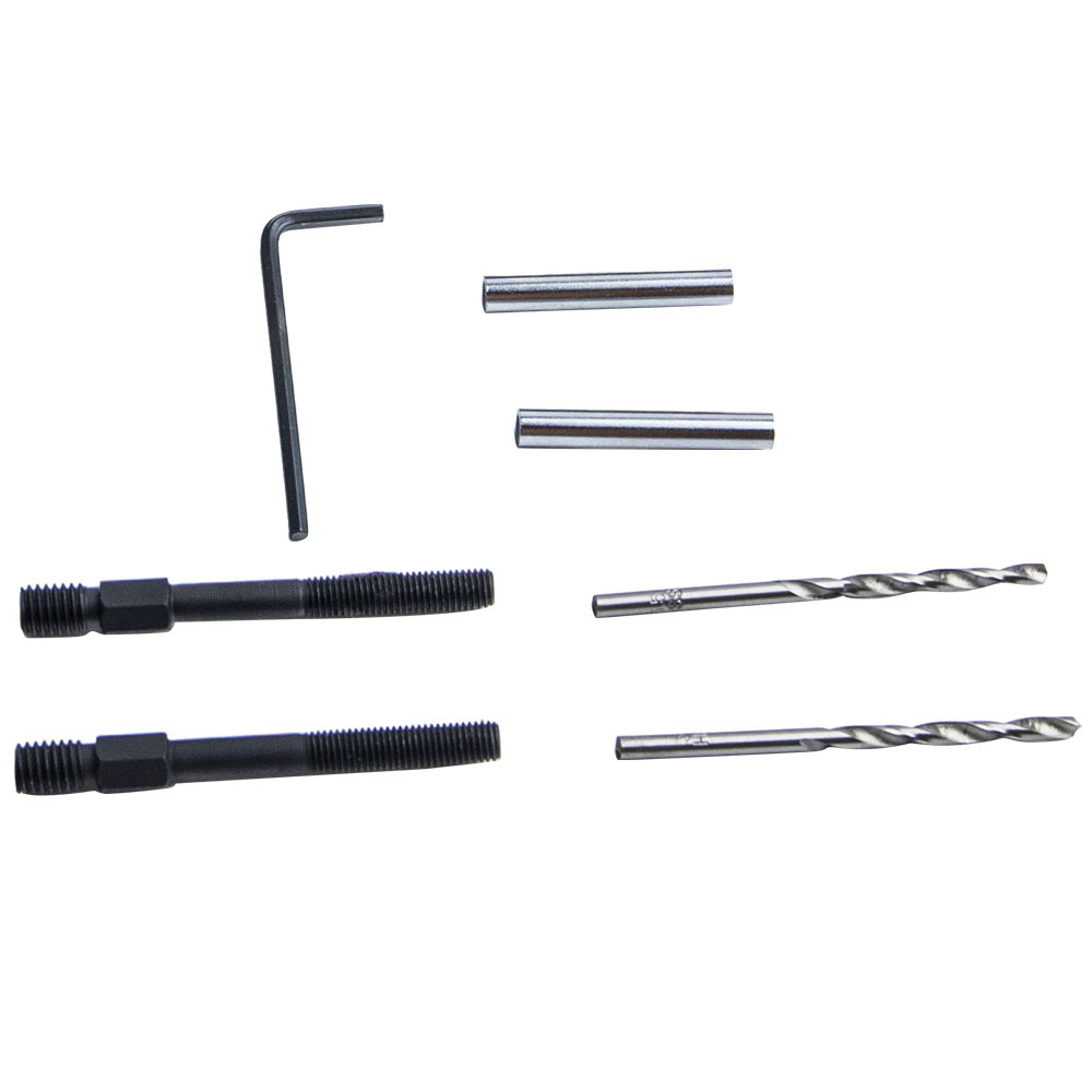 16pcs Heater Glow Plug Removal Remover Extractor Toola Set Kit 8mm 10mm