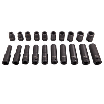 Chiave ad impulsi 1/2 dadi Dado di impatto Set di prese Impact nuts 38 78 mm