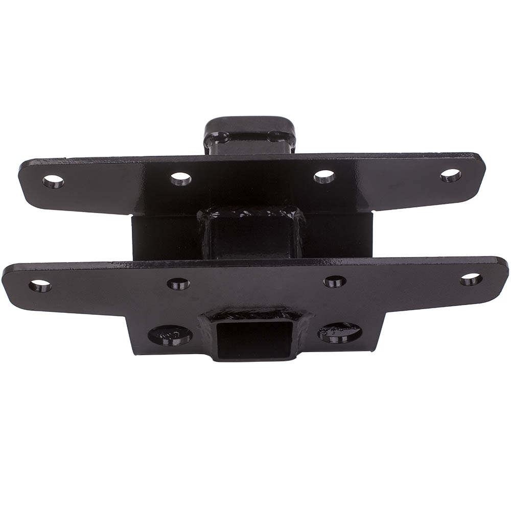 Receptor de enganche de remolque trasero de acero negro de 2pulgadaapto compatible para Jeep Wrangler JK 2007-18