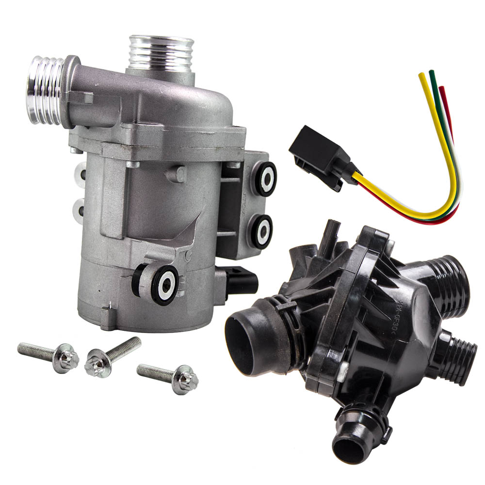 New Electric Engine Water Pump With Thermostat compatible for BMW