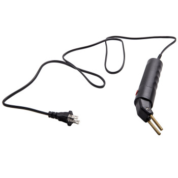 Stapler Car Bumper Fender Fairing Welder Gun Plastic Repair Kit+400 Staples New