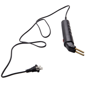 Stapler Car Bumper Fender Fairing Welder Gun Plastic Repair Kit+400 Staples New