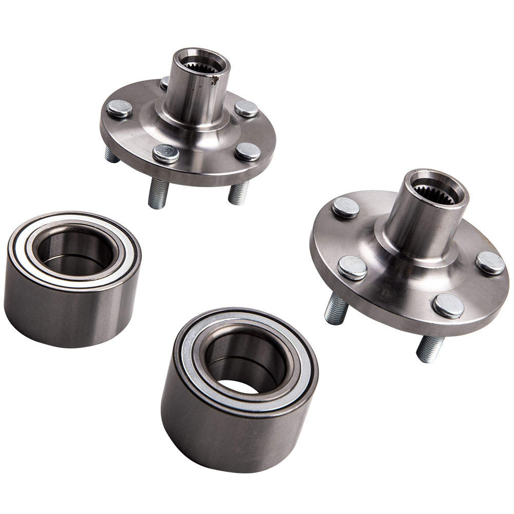 Pair Front Wheel Hub & Bearing Assembly Compatible for Toyota Corolla Celica Matrix