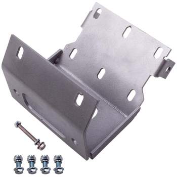 1PC Winch Mount Plate Bracket compatible for Honda Foreman Rancher TRX420 TRX500