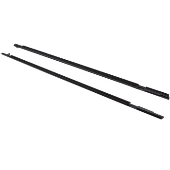 Voiture 4pcs Weatherstrip Fenêtre Moulage Trim Seal Ceinture compatible pour Honda Civic 06