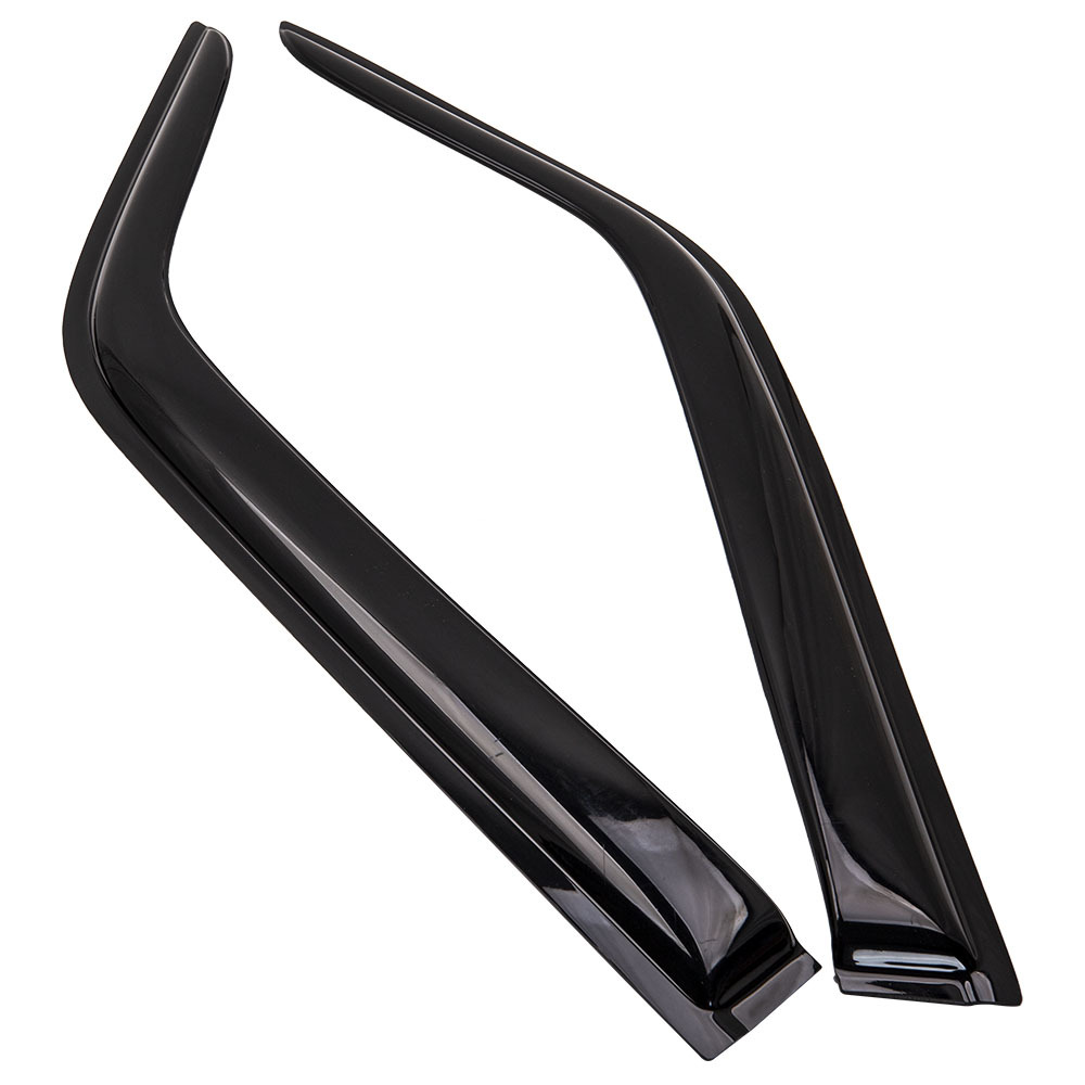 4pcs Weathershield Weather Shields Sun Visor compatible para Nissan Patrol Y61 GU 1997-2017