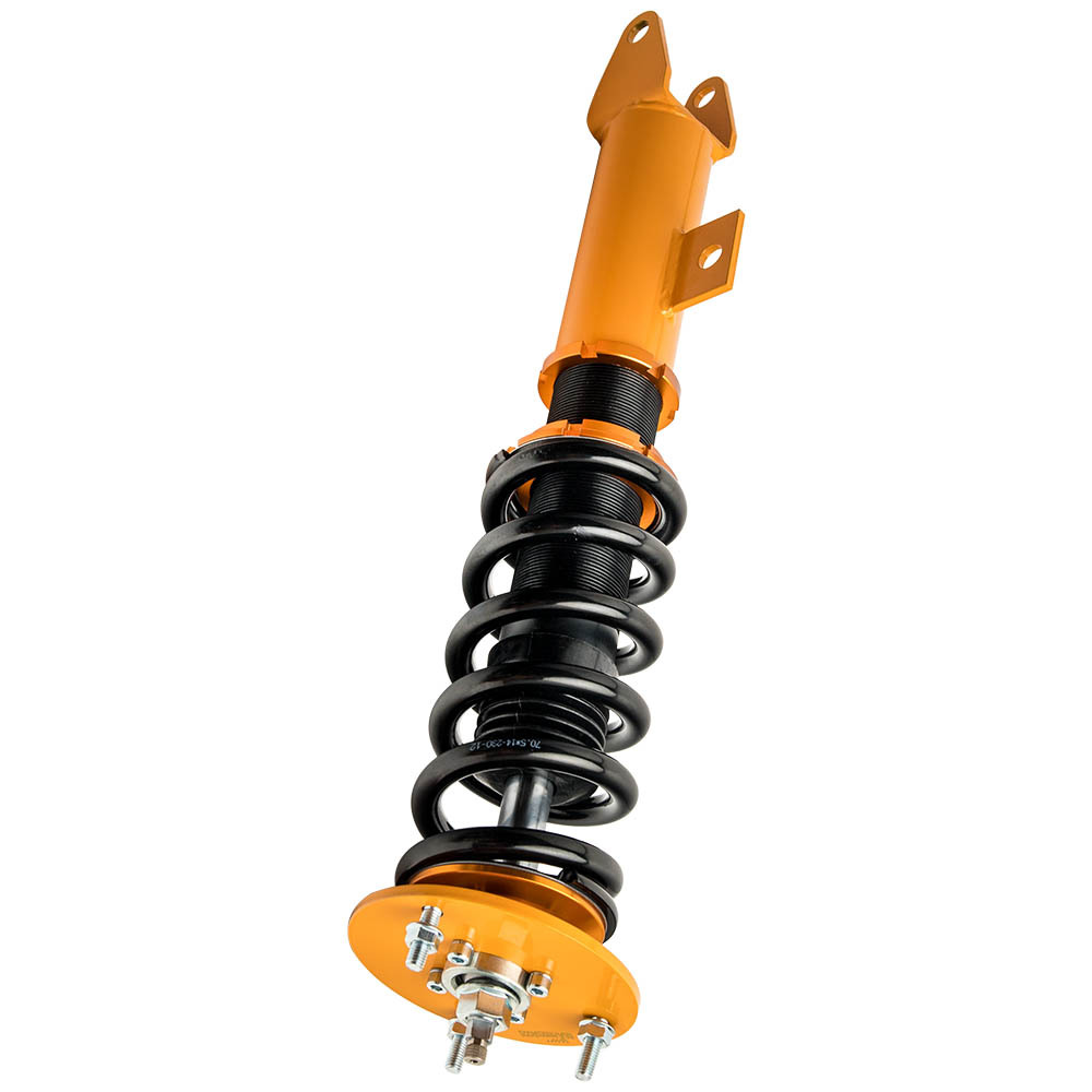 4 puntales de suspensión Coilovers compatible para Dodge Charger 06-10 y compatible para SRT-8 Adj. Choque de altura