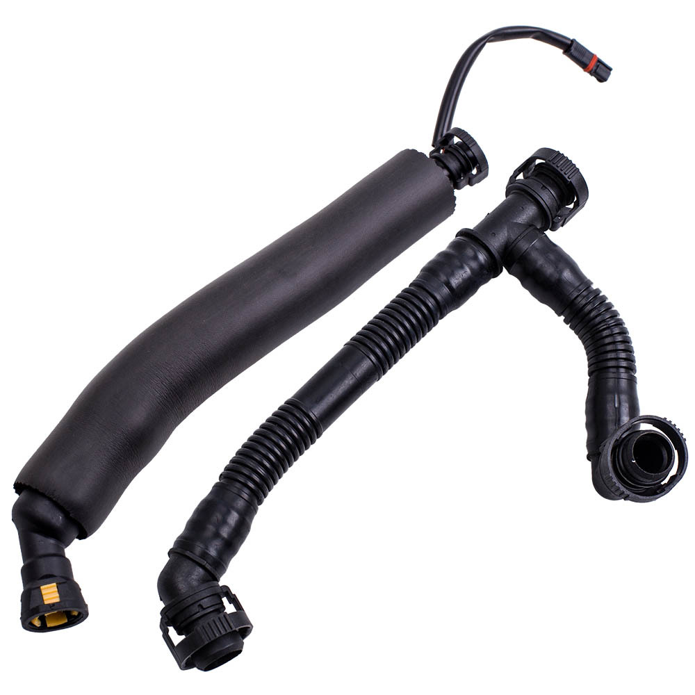 Kit de separador de aceite de mangueras de ventilación del cárter compatible para BMW 1 3 5 6 N52 B30 11617522933