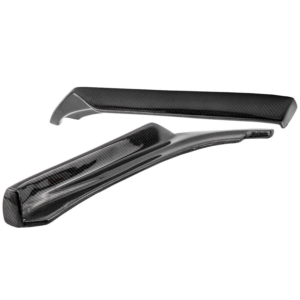 Carbon Fiber Rear Bumper Diffuser Splitter Canards compatible for Infiniti Q50 2014-2020