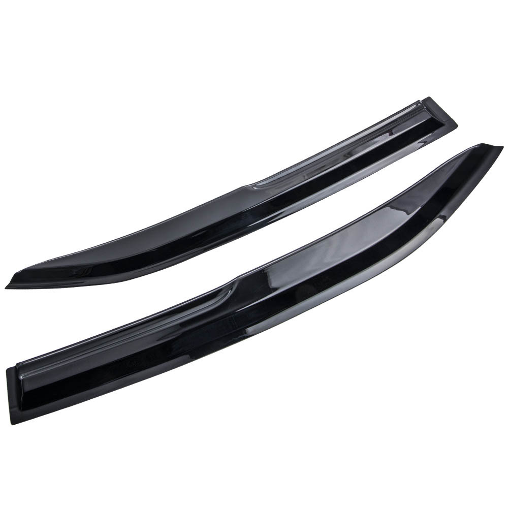 Smoke Acrylic Window Visor Sun Rain Guard Vent Shade compatible for Toyota Camry 2007-2011