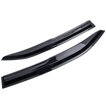 Smoke Acrylic Window Visor Sun Rain Guard Vent Shade compatible for Toyota Camry 2007-2011