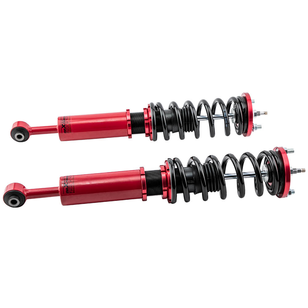 4 pcs Amortisseur combines filetés Coilover Compatible pour Honda Accord VII berline 4 portes CM4/CM5/CM6 2003-2007kit d'abaissement