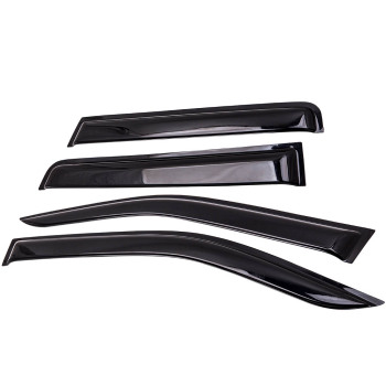 Visera para ventana Weather Shield compatible con Navara D40 Dual Cab 05-15 SJ