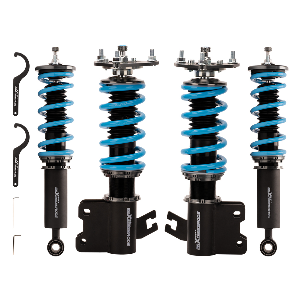 Kit Coilover regolabili in altezza e smorzamento compatibili compatibile per Nissan S13 200SX Europa/Nuova Zelanda mercato 89-94 Lowering Kit