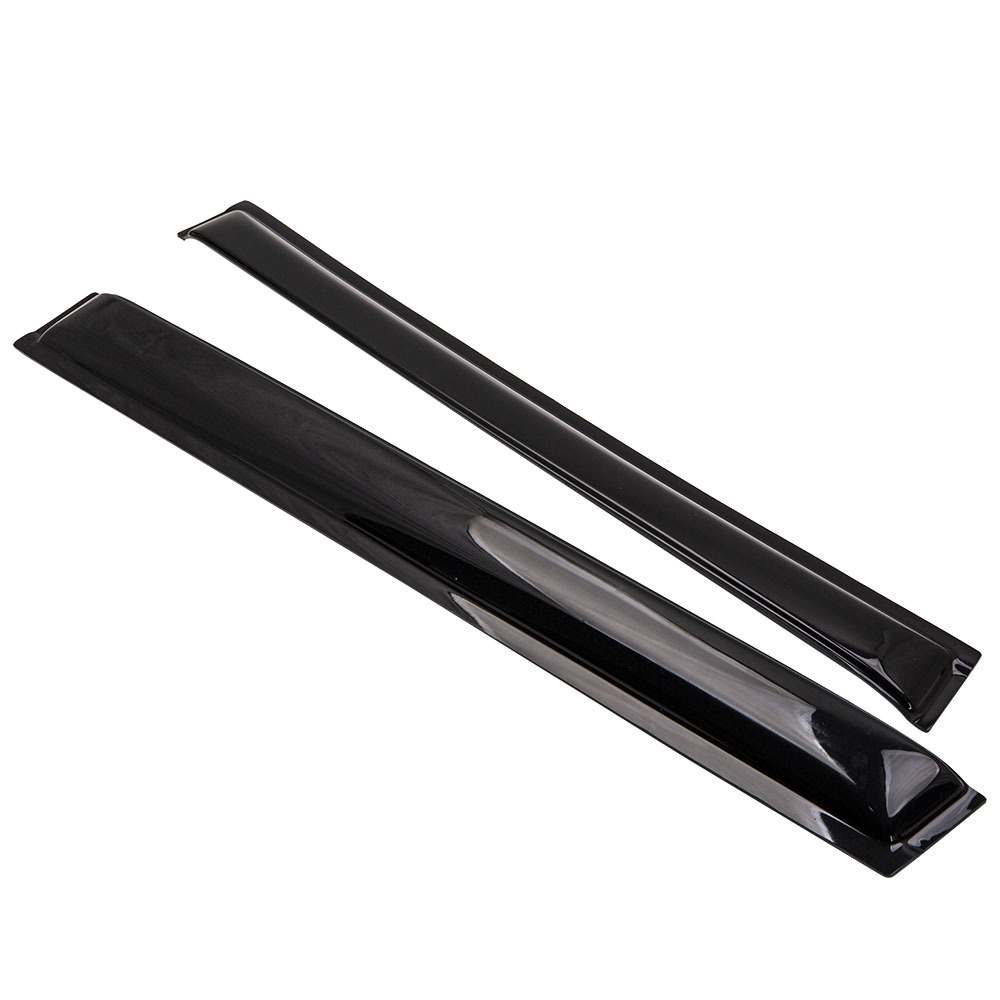 4pcs Weathershield Weather Shields Sun Visor compatible para Nissan Patrol Y61 GU 1997-2017