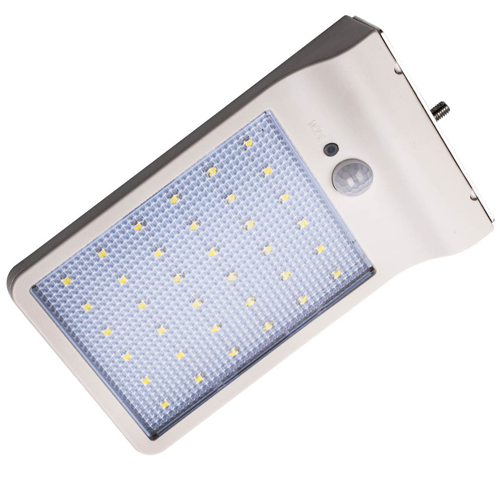 36 LED Luz de pared solar al aire libre Impermeable Jardín Calle Camino Lámpara de seguridad