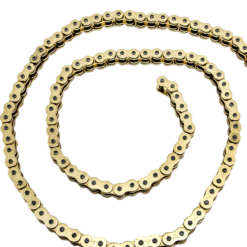 520 X 120 Motorcycle Chain 520 Pitch 120 Link Dirt Bike ATV Drive Chain