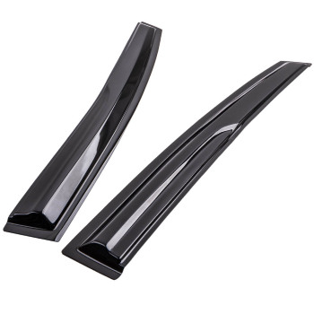 Smoke Window Visor Sun Rain Guard Vent Shade compatible for Nissan Sentra Sedan 2013-2019