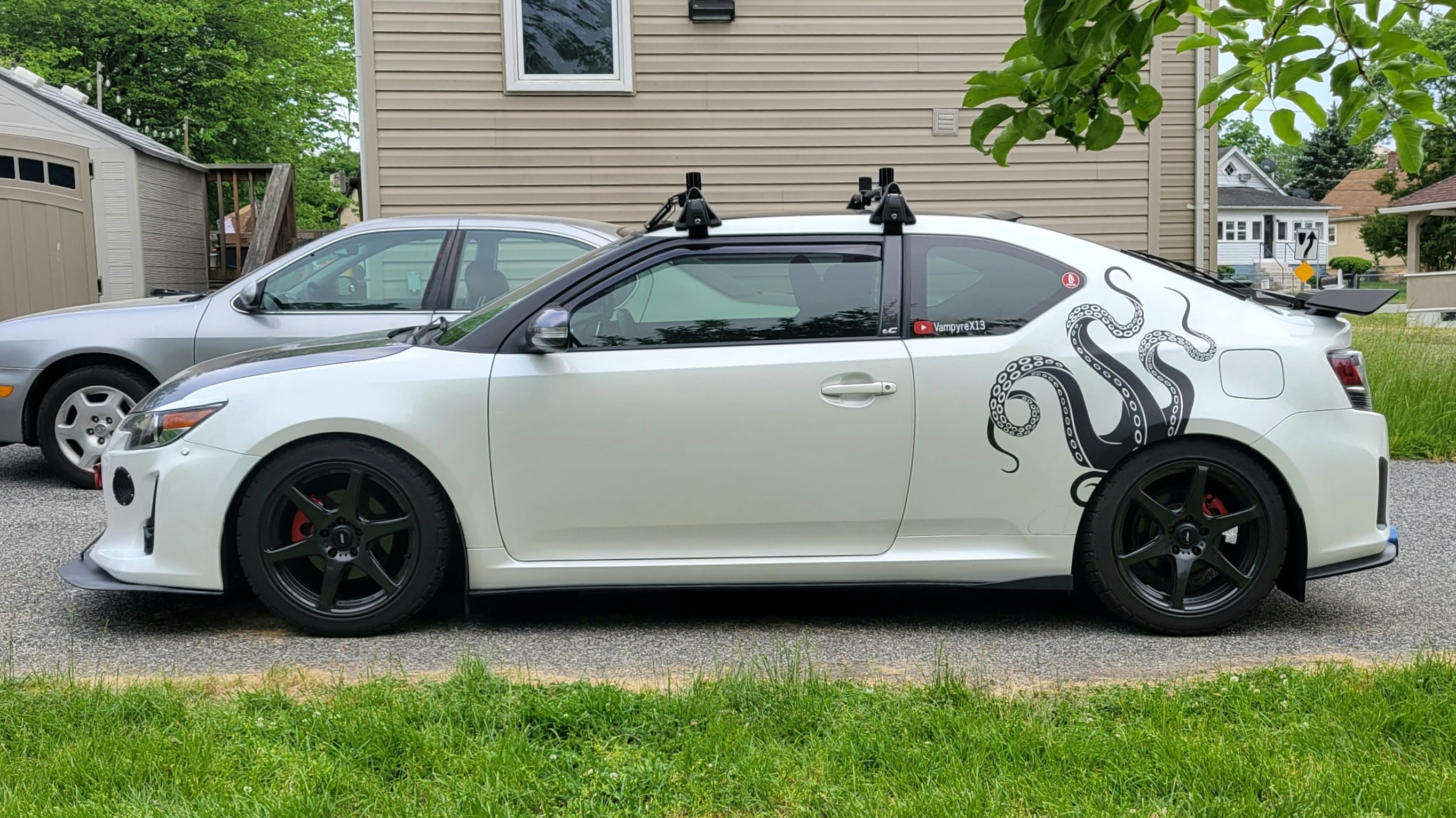 2016 scion tc store roof rack