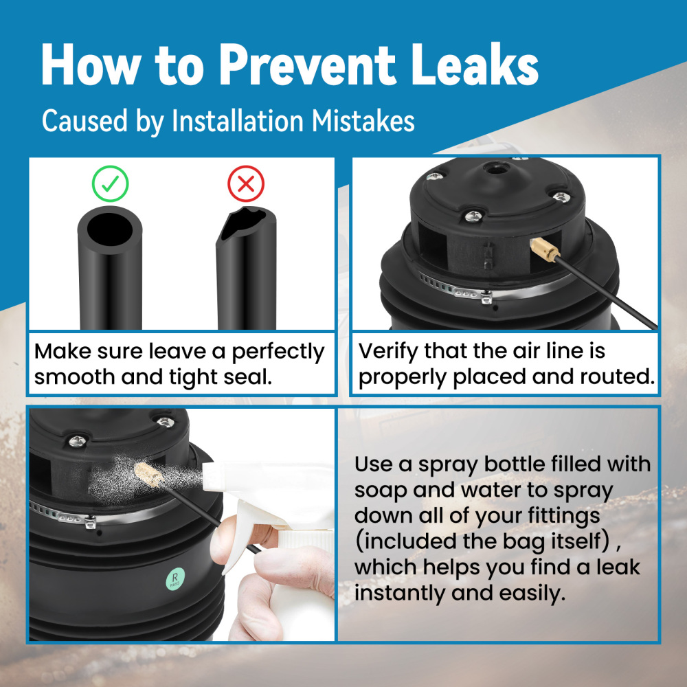 2x Arrière suspension pneumatique 3Pin compatible pour Mercedes E W211 2113200725 / 0825