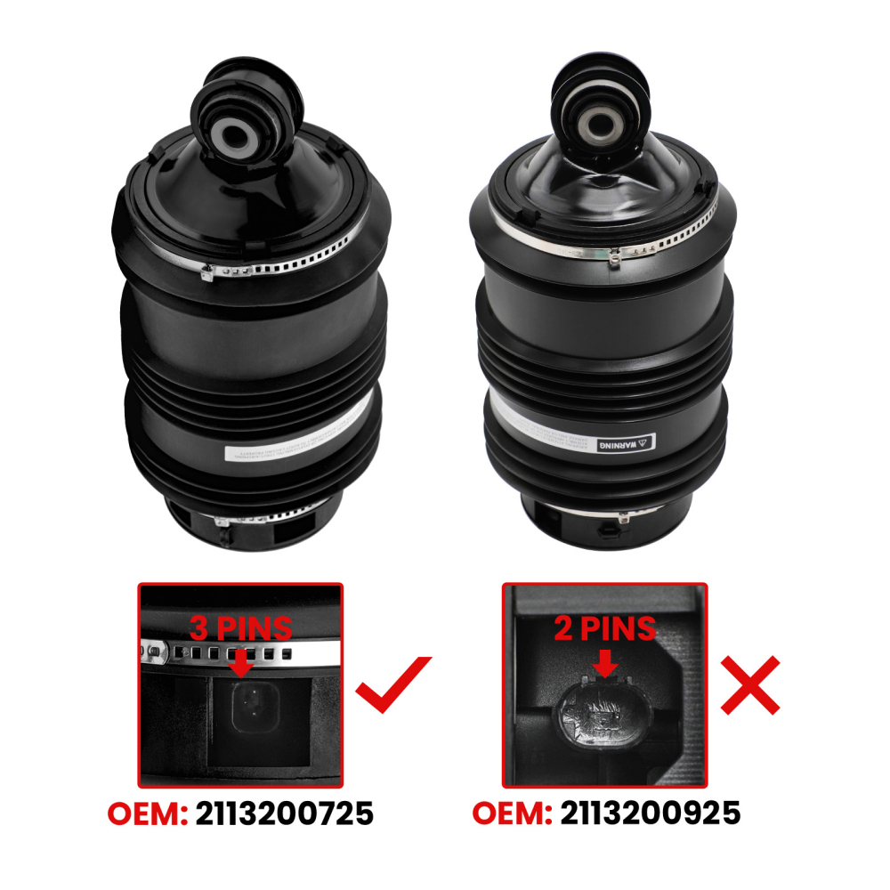 Suspension Pneumatique Arrière Gauche w/ électrovanne for Benz Class E W211 C219