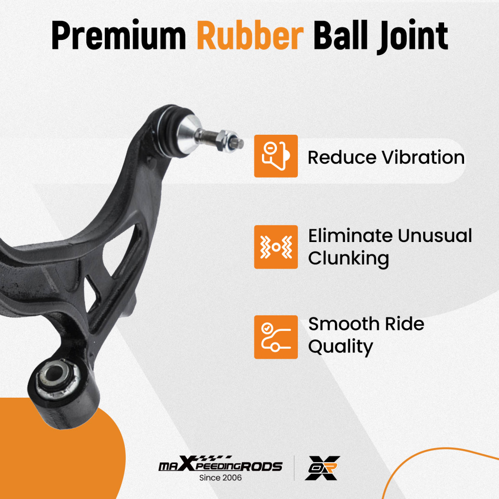 4x Front Lower Control Arm Ball Joint Sway Bar Link Kit compatible for Ford Explorer 11-17