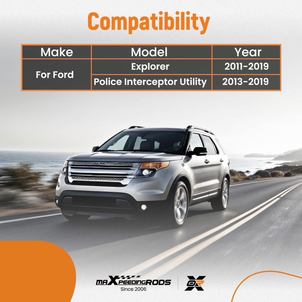 4x Front Lower Control Arm Ball Joint Sway Bar Link Kit compatible for Ford Explorer 11-17