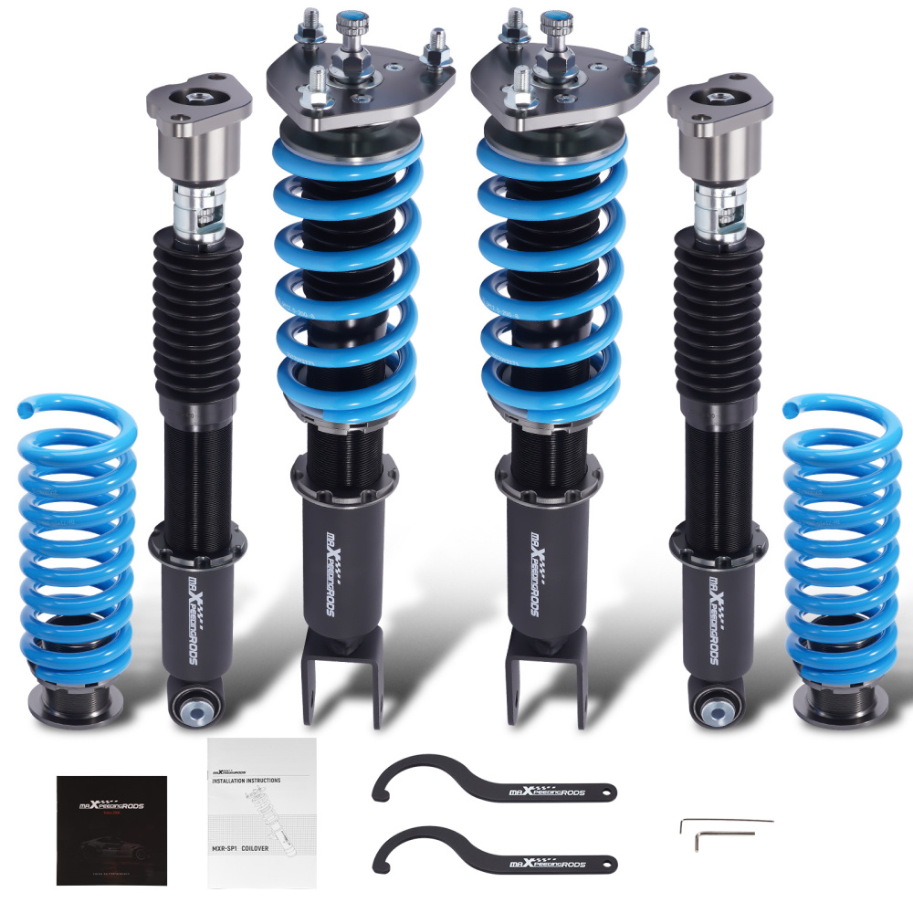 Ajustable Amortiguadores compatible para Mercedes-Benz Clase C W205 2015-2021 Coilovers