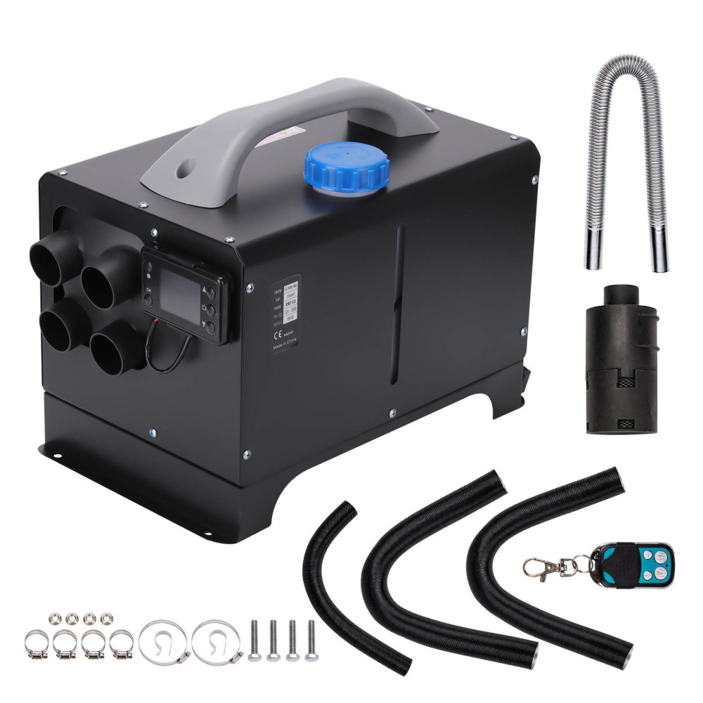 Diesel Heater LCD Remote 1KW-8KW 12V diesel heater for Van Trucks MotorHomes Boats Bus 4 Holes