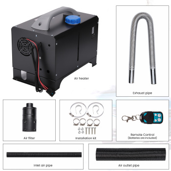 Diesel Heater LCD Remote 1KW-8KW 12V diesel heater for Van Trucks MotorHomes Boats Bus 4 Holes