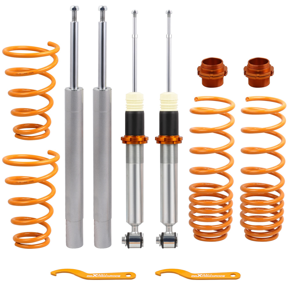 Performance Suspension Coilovers Strut Kit 1988-1995 compatible for BMW 5 Series E34 SedanLowering Kit