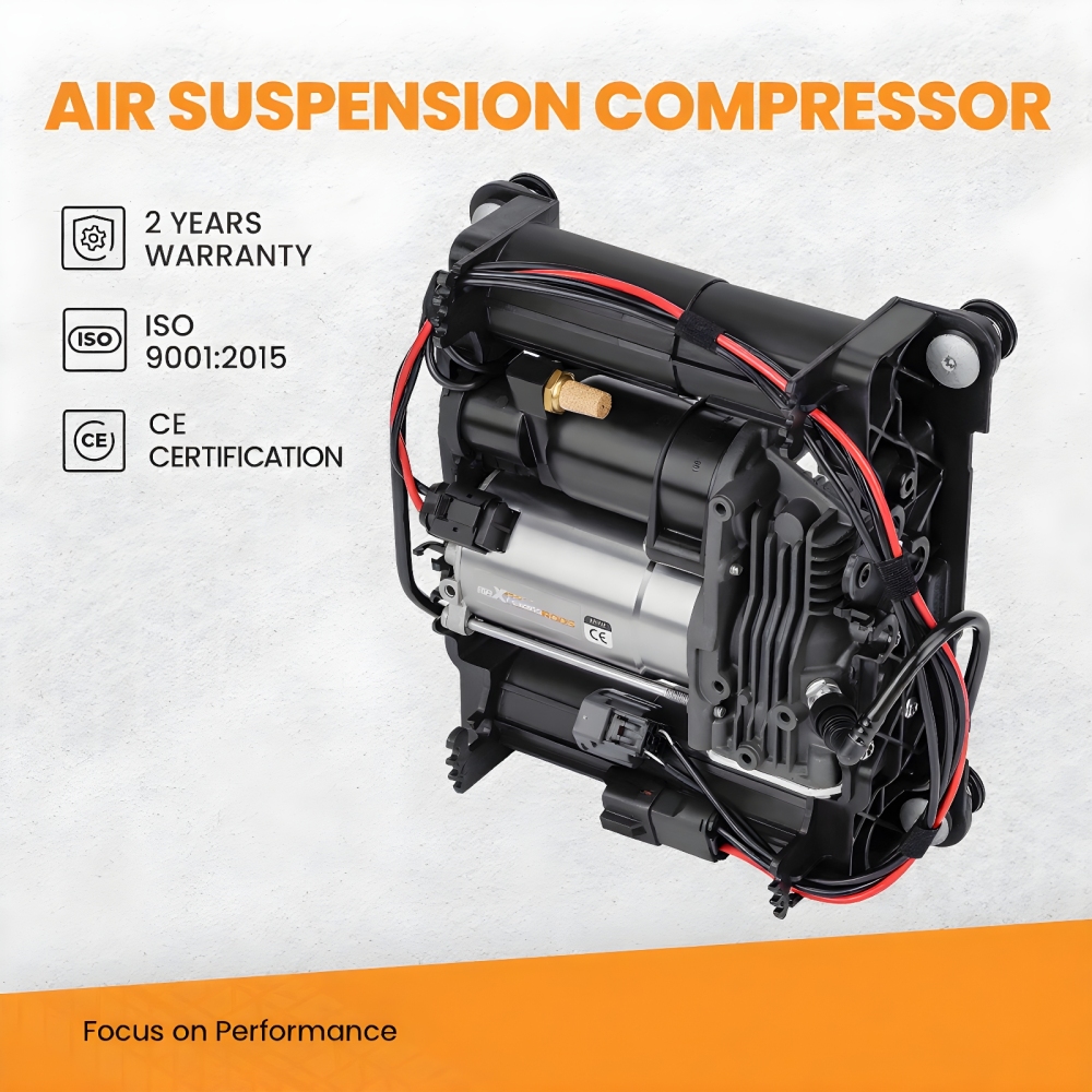 Air Suspension Compressor + Bracket + Relay compatible for Range Rover MK III 3 2002-2012
