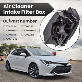 Air Cleaner Filter Box Compatible for Toyota Corolla 2010-2013 I4 1.8L (2ZRFE Engine / 1798CC Only )