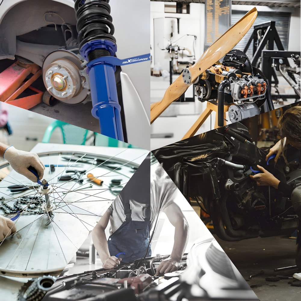 Coilover Adjustment Tool 2x Spanner Wrench Wrenches for Aftermarket Coil OverLowering Kit