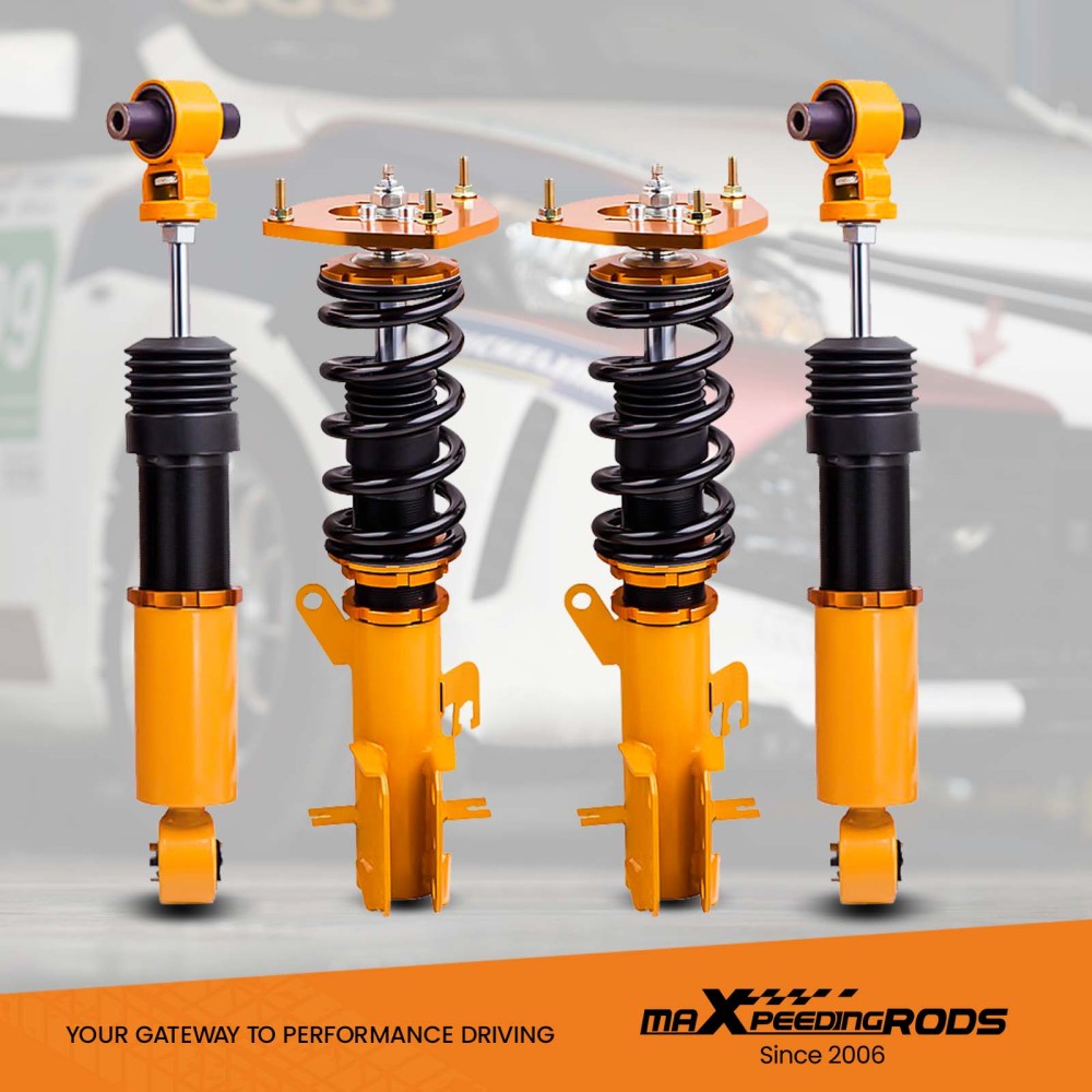 Front and Rear Coilover Kits compatible for Nissan sentra coilovers 2007-2012 24 Ways Adjustable Damper lowering kit