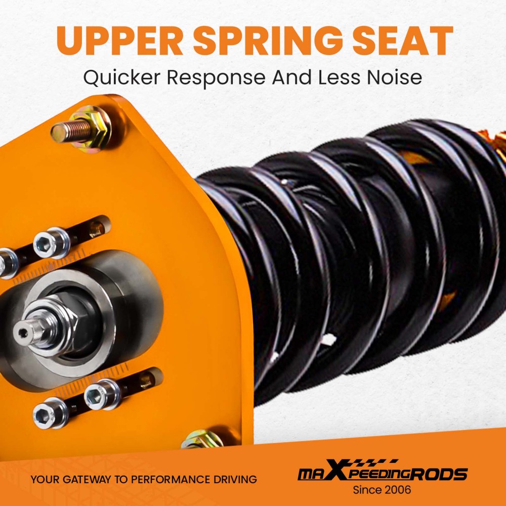 Front and Rear Coilover Kits compatible for Nissan sentra coilovers 2007-2012 24 Ways Adjustable Damper lowering kit