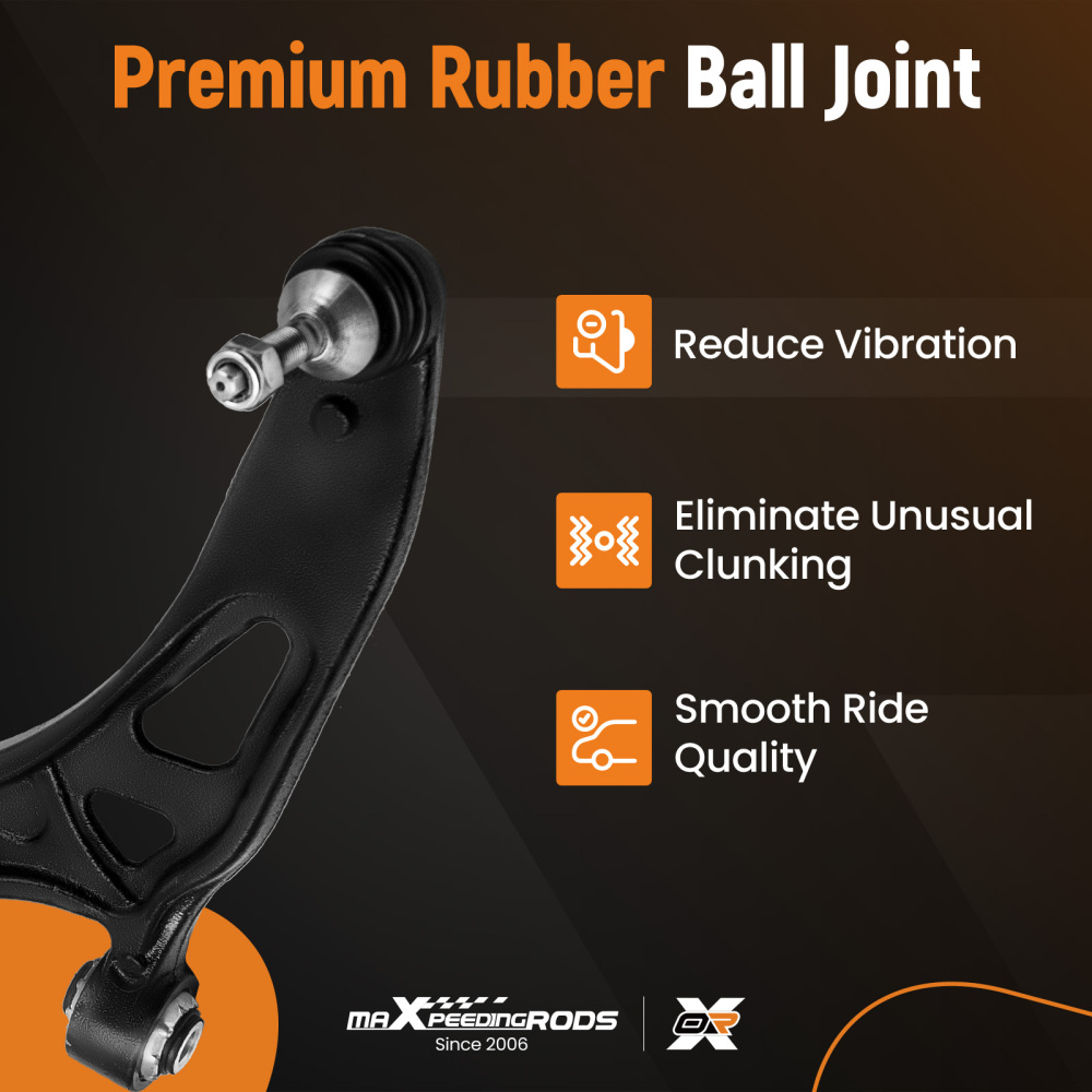 Pair Front Lower Control Arm w/Ball Joint For 2011-2019 compatible for Ford Explorer V6 3.5L