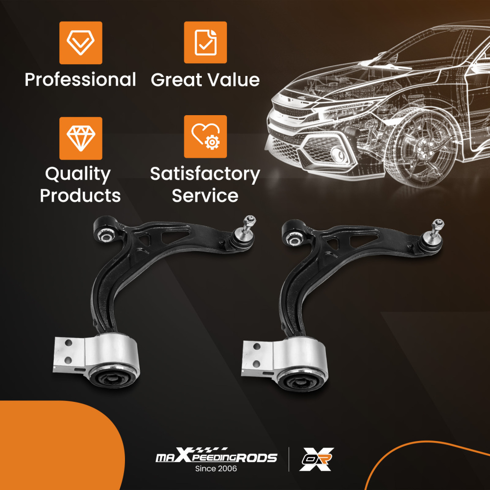 Pair Front Lower Control Arm w/Ball Joint For 2011-2019 compatible for Ford Explorer V6 3.5L