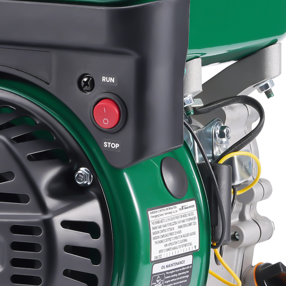 7HP 212cc Horizontal Engine Motor Gasoline 4 Stroke Recoil Start Compressors