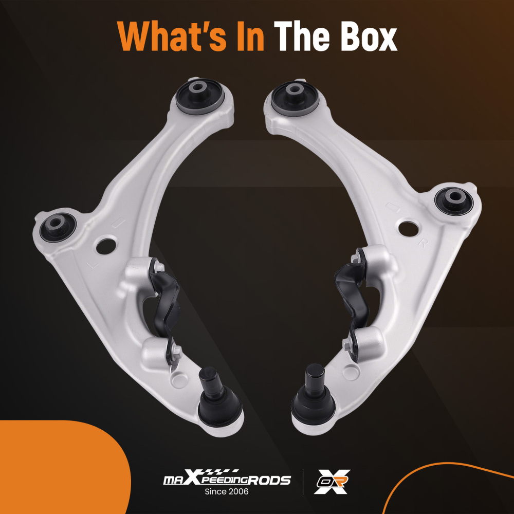 maXpeedingrods K620195 K620196 Front Lower Control Arm Compatible for Nissan Altima 2007-2012, for Altima 2013 Coupe 2-Door Only