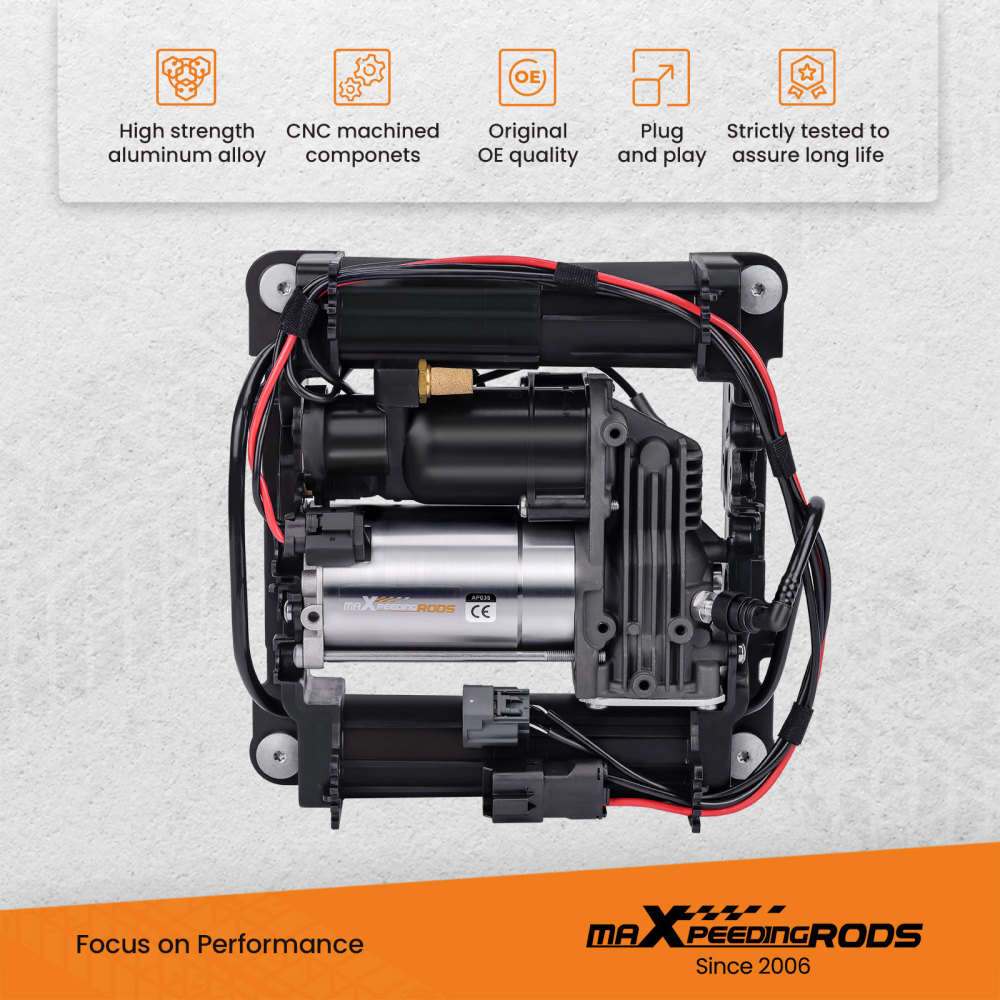 COMPRESSORE DARIA CON STAFFA compatibile per LAND ROVER RANGE ROVER MK III L322 LR041777