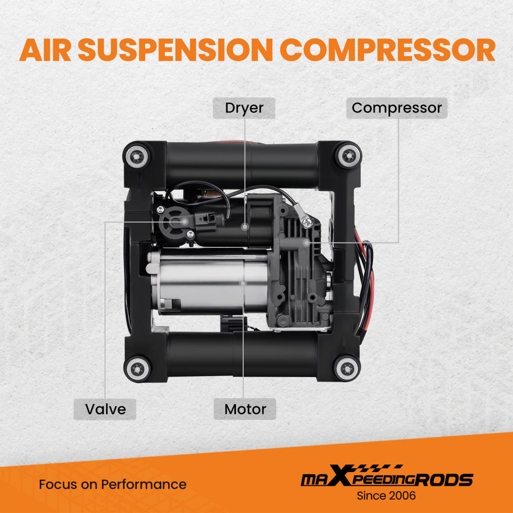 COMPRESSORE DARIA CON STAFFA compatibile per LAND ROVER RANGE ROVER MK III L322 LR041777