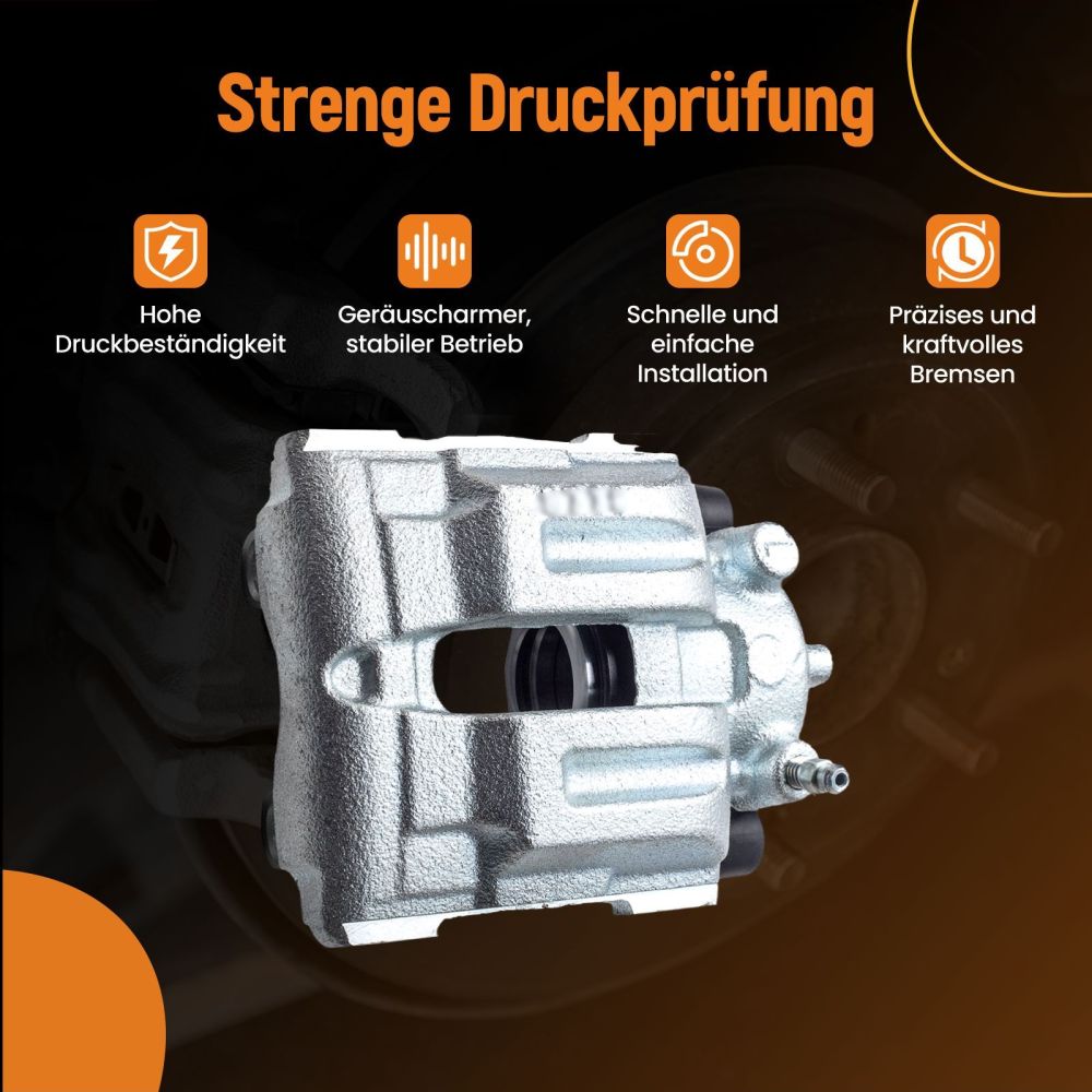2pcs Front Brake Caliper compatible for BMW 3 Series 318i 320i 335i 330i 34216768697 / 8
