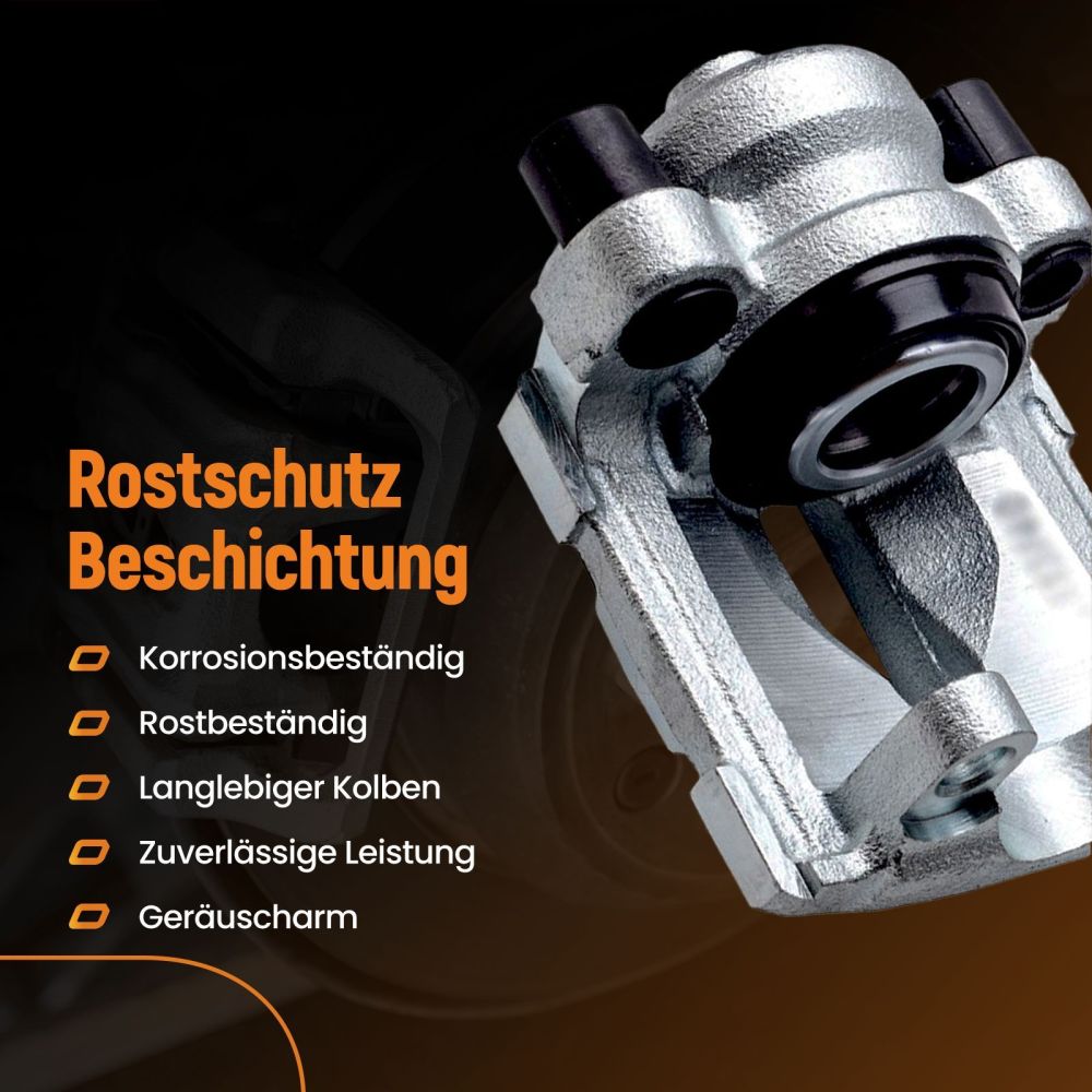 2pcs Front Brake Caliper compatible for BMW 3 Series 318i 320i 335i 330i 34216768697 / 8