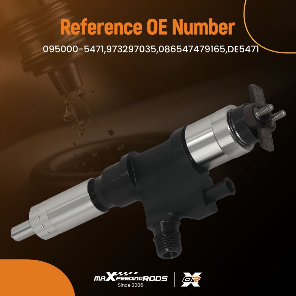 1 Fuel Injector compatible for Isuzu NPR NPR-HD 5.2L 4.8L 2001-2007 095000-5476