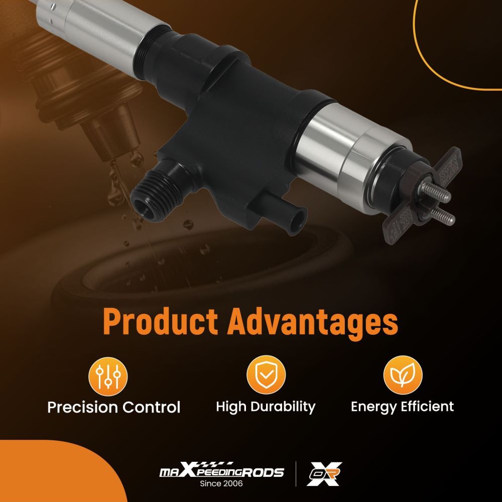 1 Fuel Injector compatible for Isuzu NPR NPR-HD 5.2L 4.8L 2001-2007 095000-5476