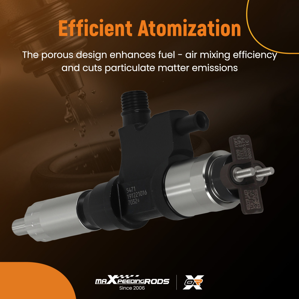 1 Fuel Injector compatible for Isuzu NPR NPR-HD 5.2L 4.8L 2001-2007 095000-5476