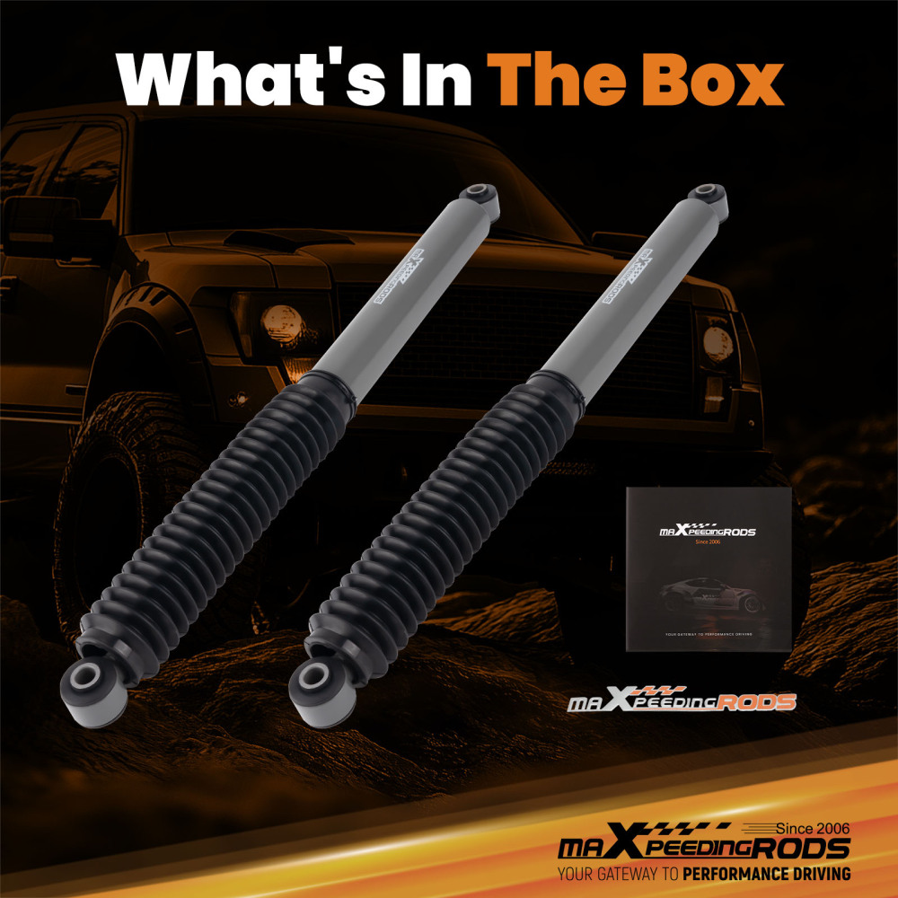 0-2.5 Lift G1 Rear Shock Absorbers compatible for Dodge Ram/Ram 1500 2WD/4WD 2002-23