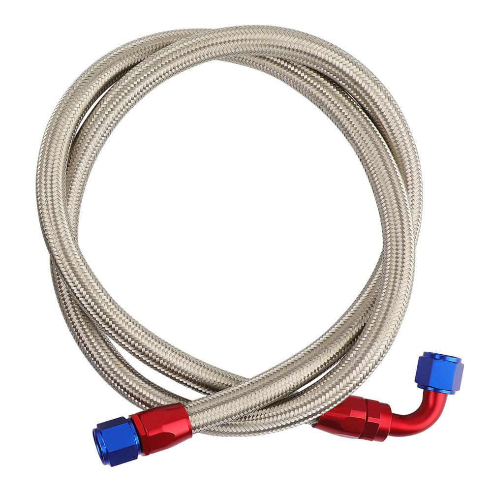 Universal 13-Row 10AN Engine Transmission Oil Cooler Kit + hose oil lines